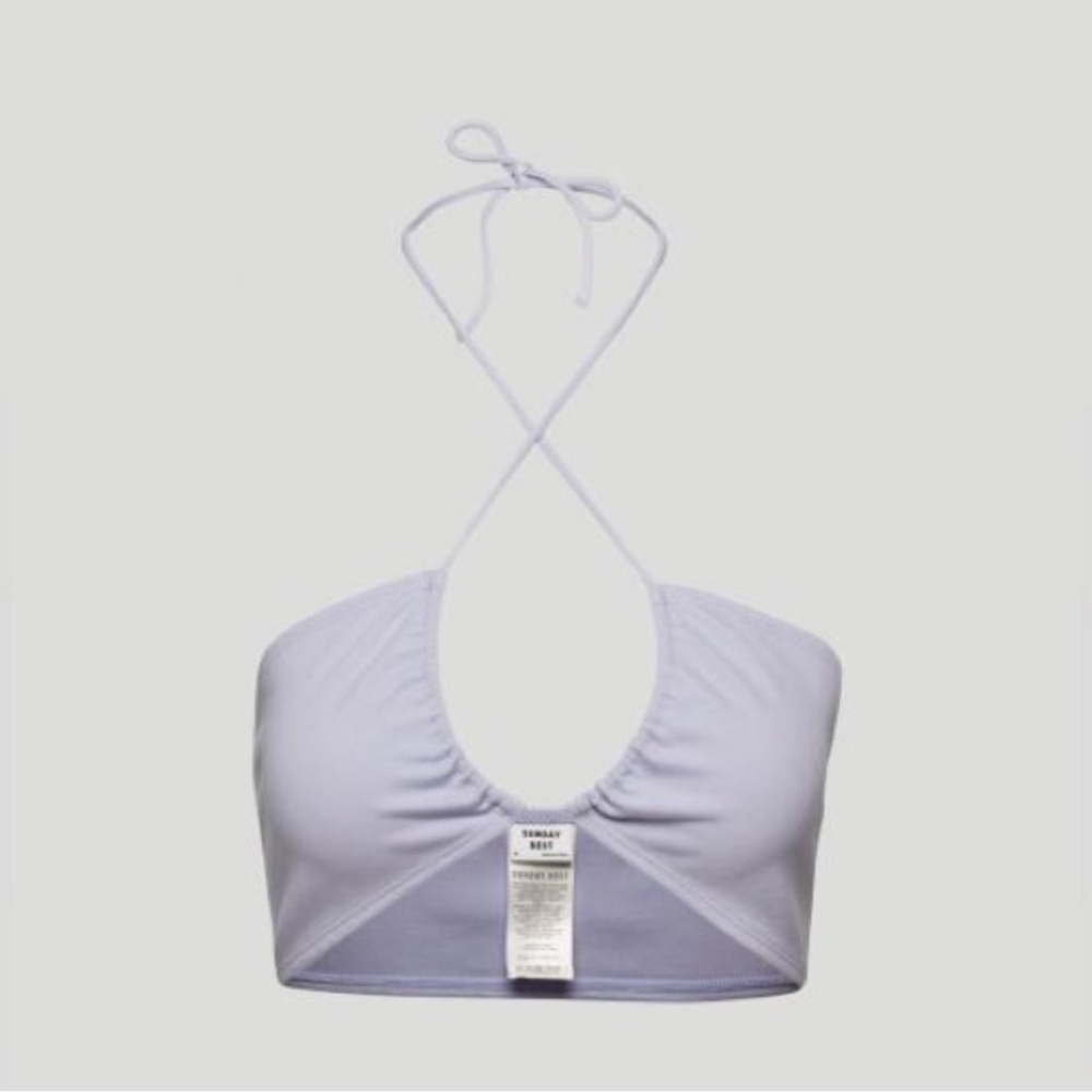 Aritzia Sunday Best Cora Top- Multi twist bandeau top